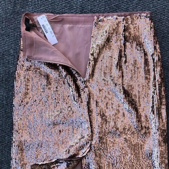 J Crew sequin skirt size 2P