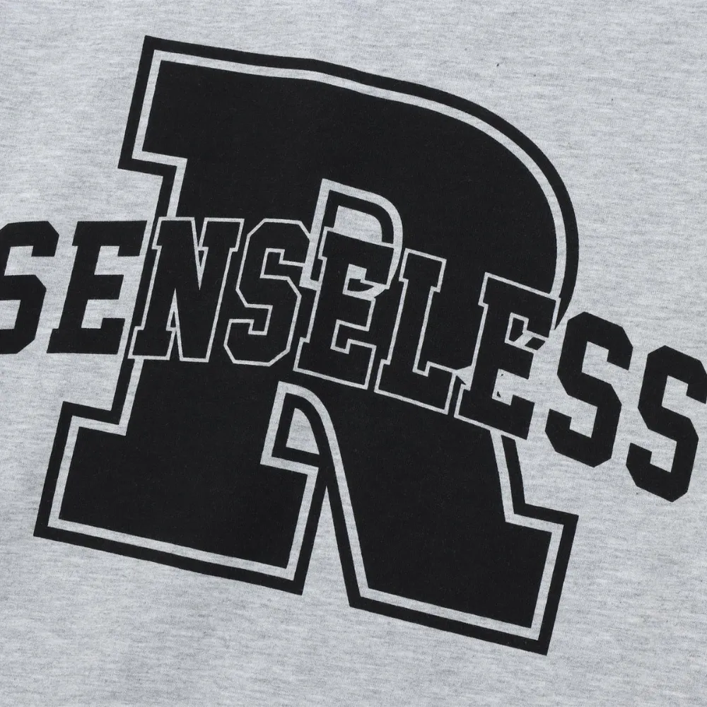 Japanese Street Letter R Splicing Sweatshirt