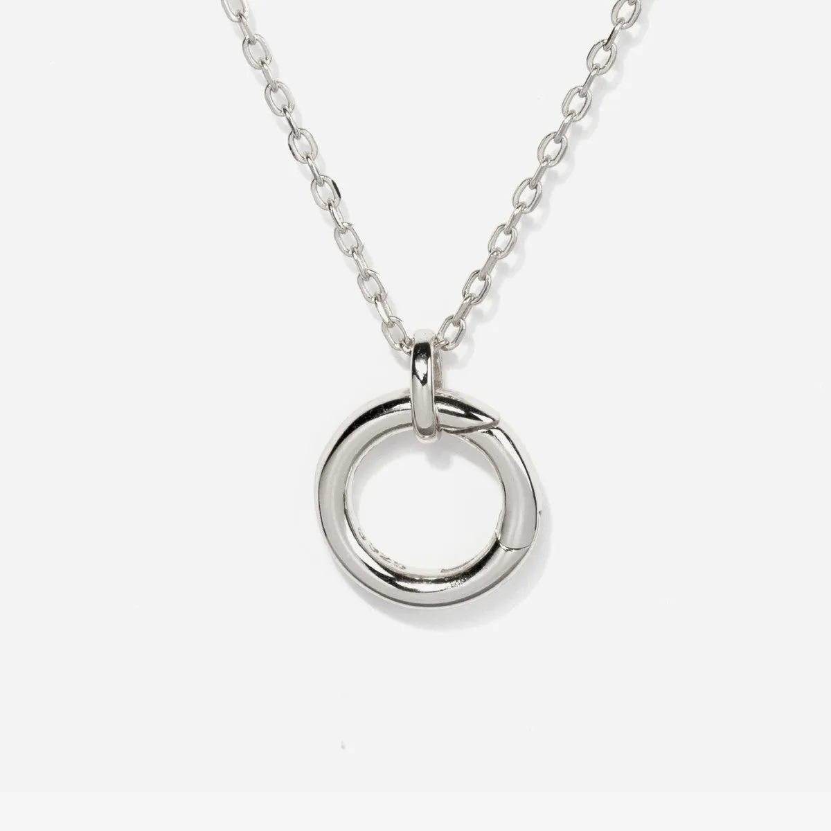 Jude Silver Charm Necklace