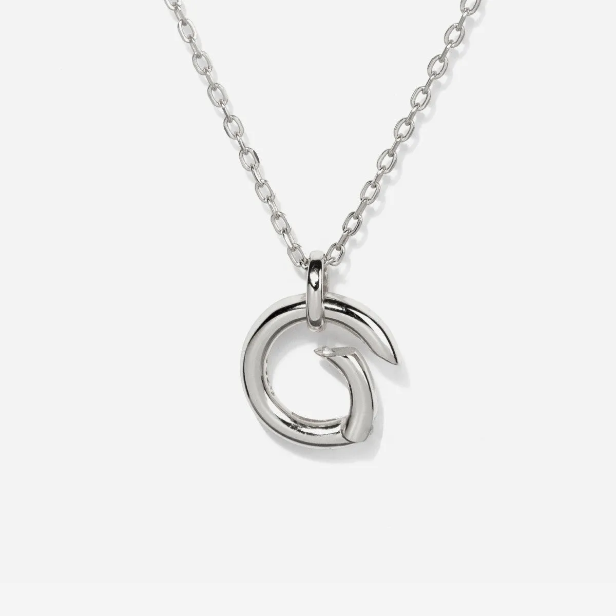 Jude Silver Charm Necklace