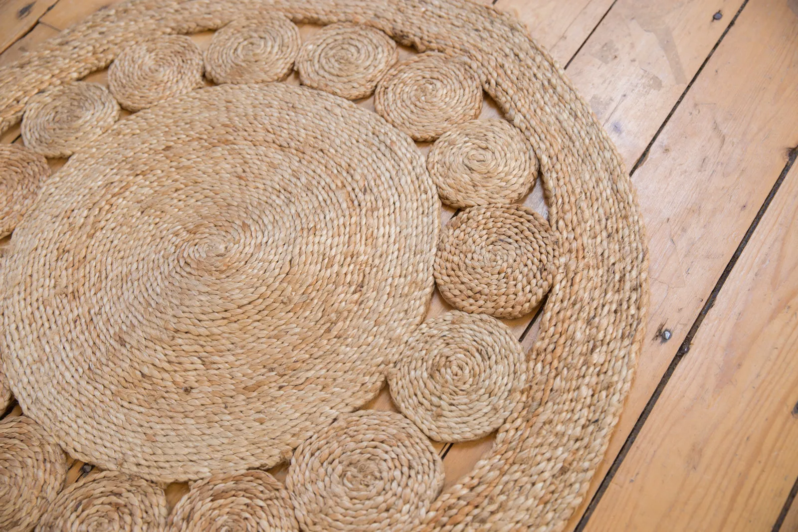 Jute Round Natural New Carpet Collection