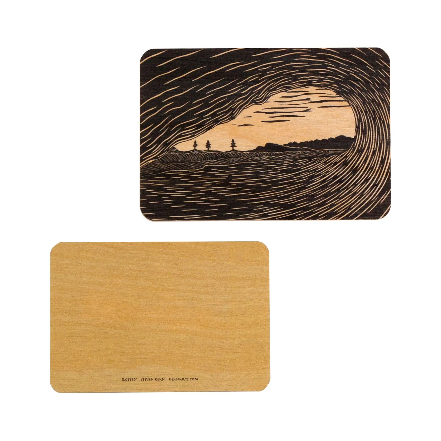 Kean Arts  Wooden Post Cards