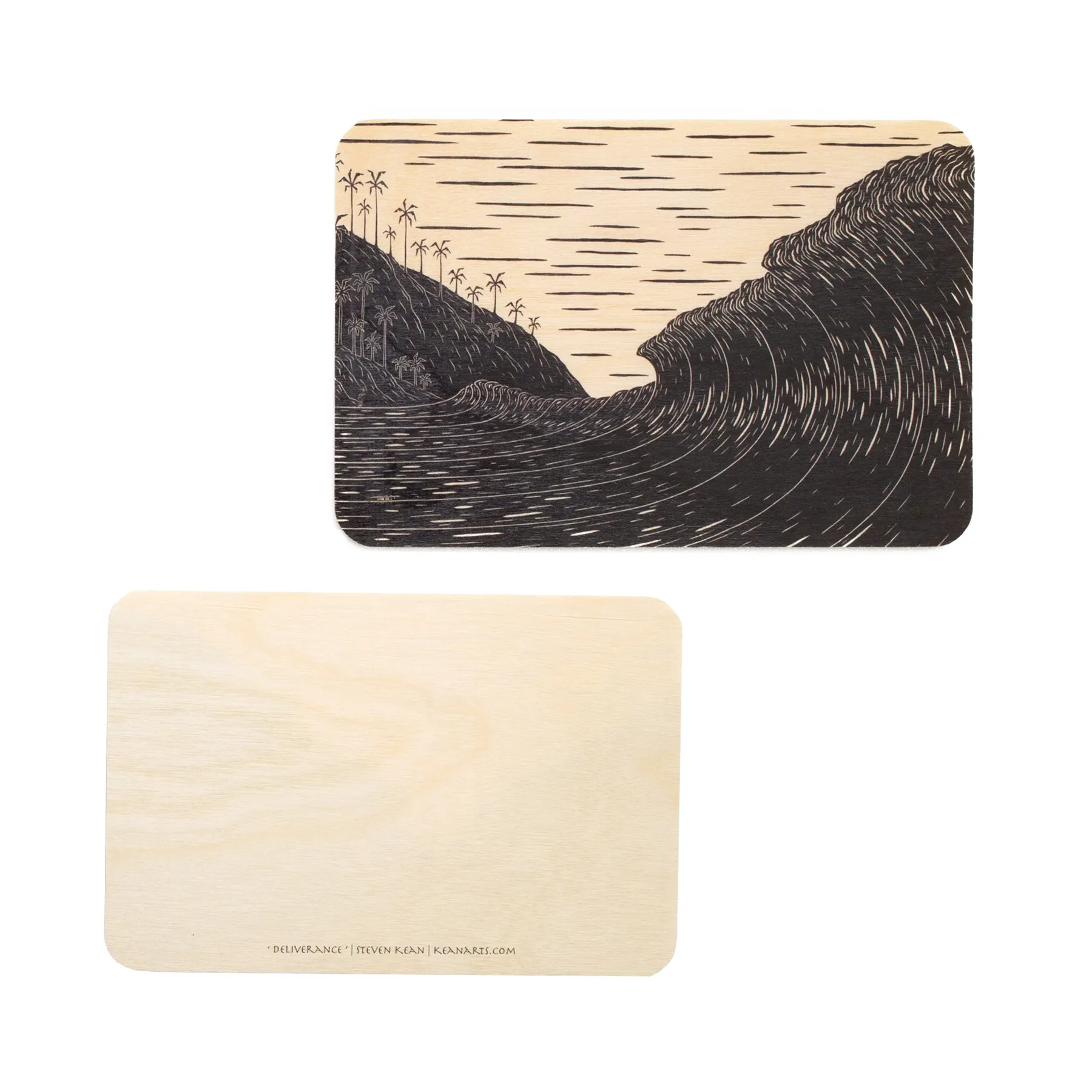 Kean Arts  Wooden Post Cards