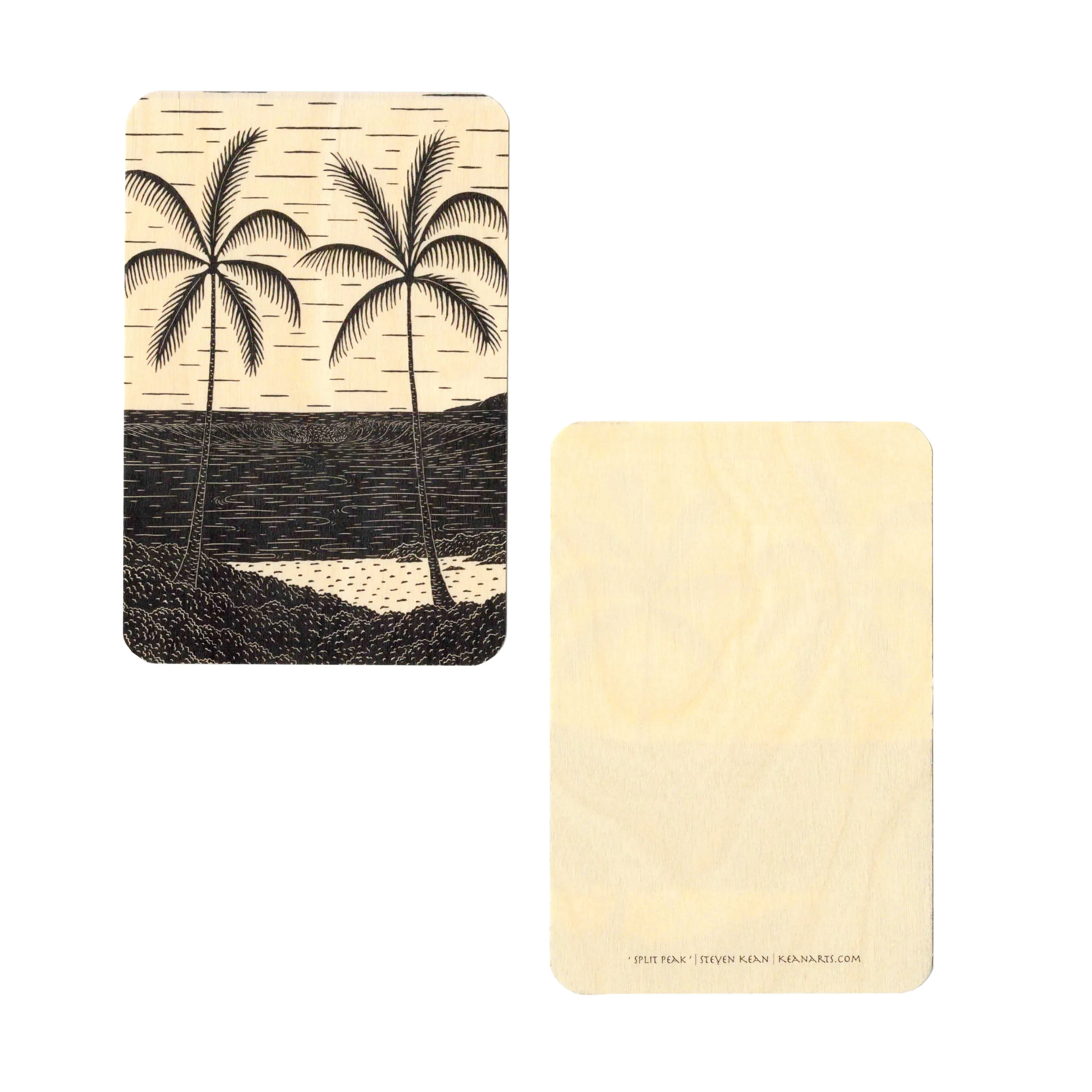 Kean Arts  Wooden Post Cards