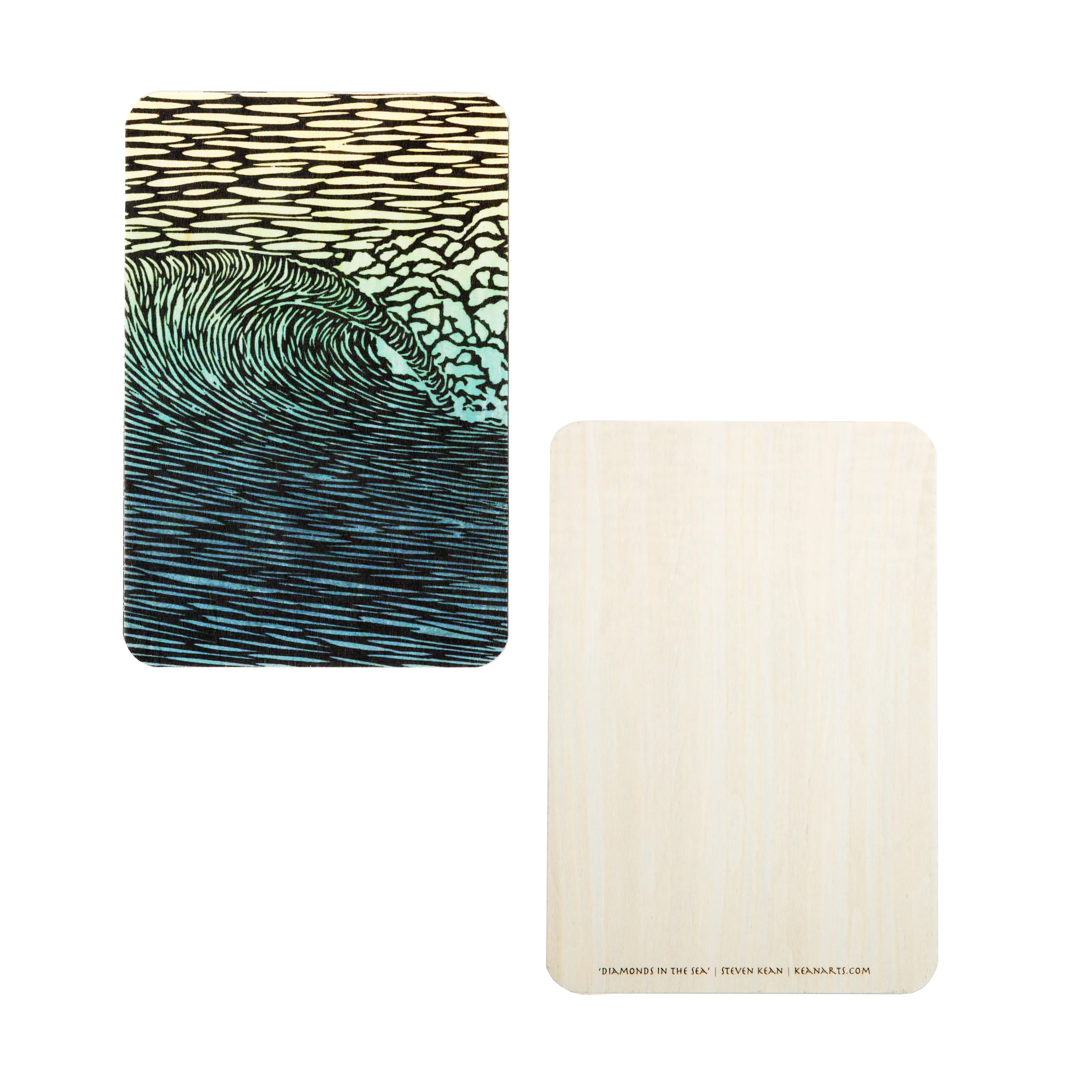 Kean Arts  Wooden Post Cards