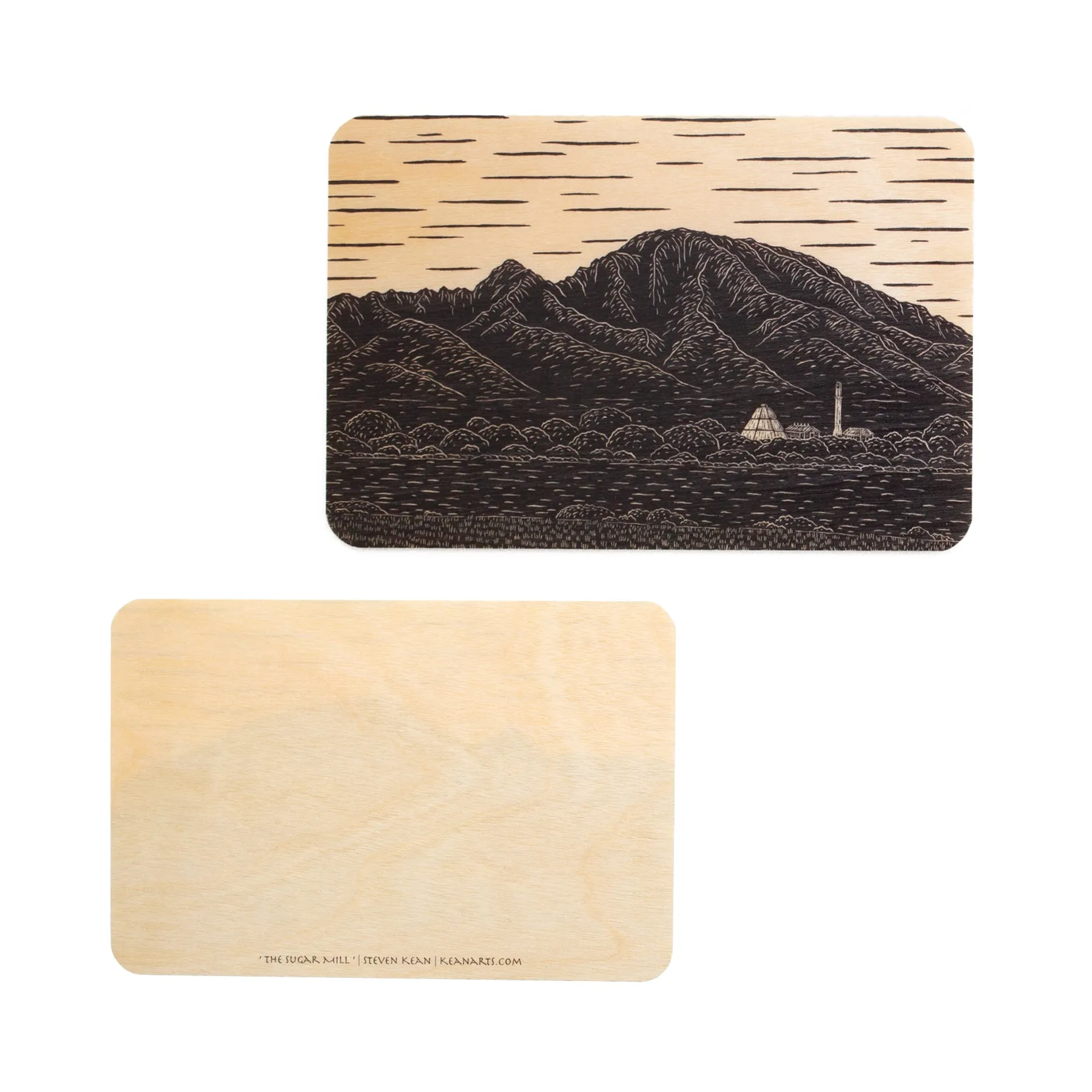 Kean Arts  Wooden Post Cards