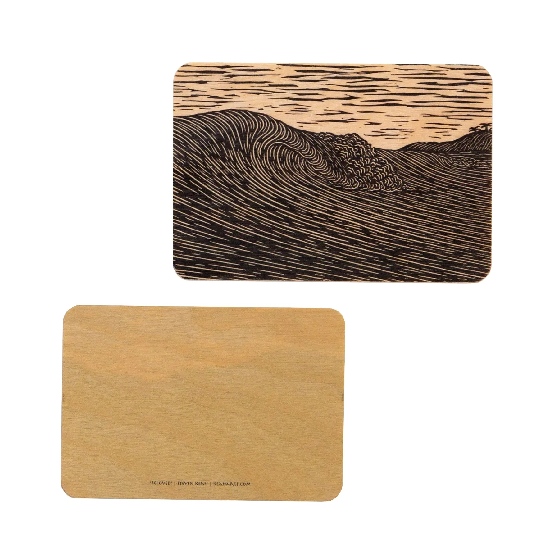 Kean Arts  Wooden Post Cards