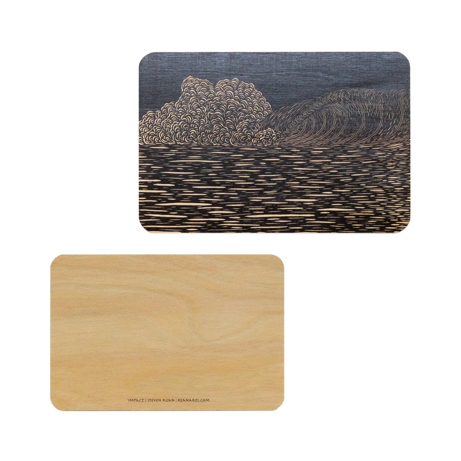 Kean Arts  Wooden Post Cards