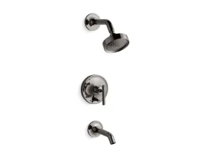 KOHLER K-T14420-4 Purist Rite-Temp bath and shower trim with lever handle and 2.5 gpm showerhead
