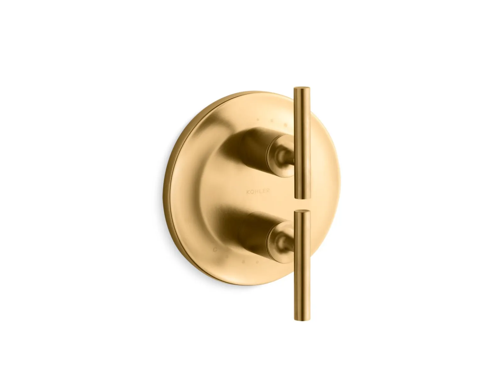 KOHLER K-T14489-4 Purist MasterShower temperature and volume control valve trim