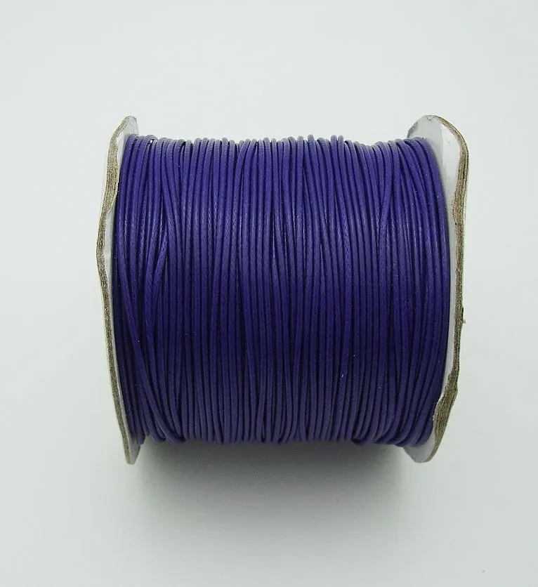 Korea Waxed Cord 1mm Stringing Macrame Supply