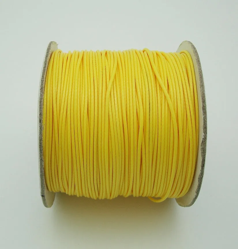 Korea Waxed Cord 1mm Stringing Macrame Supply