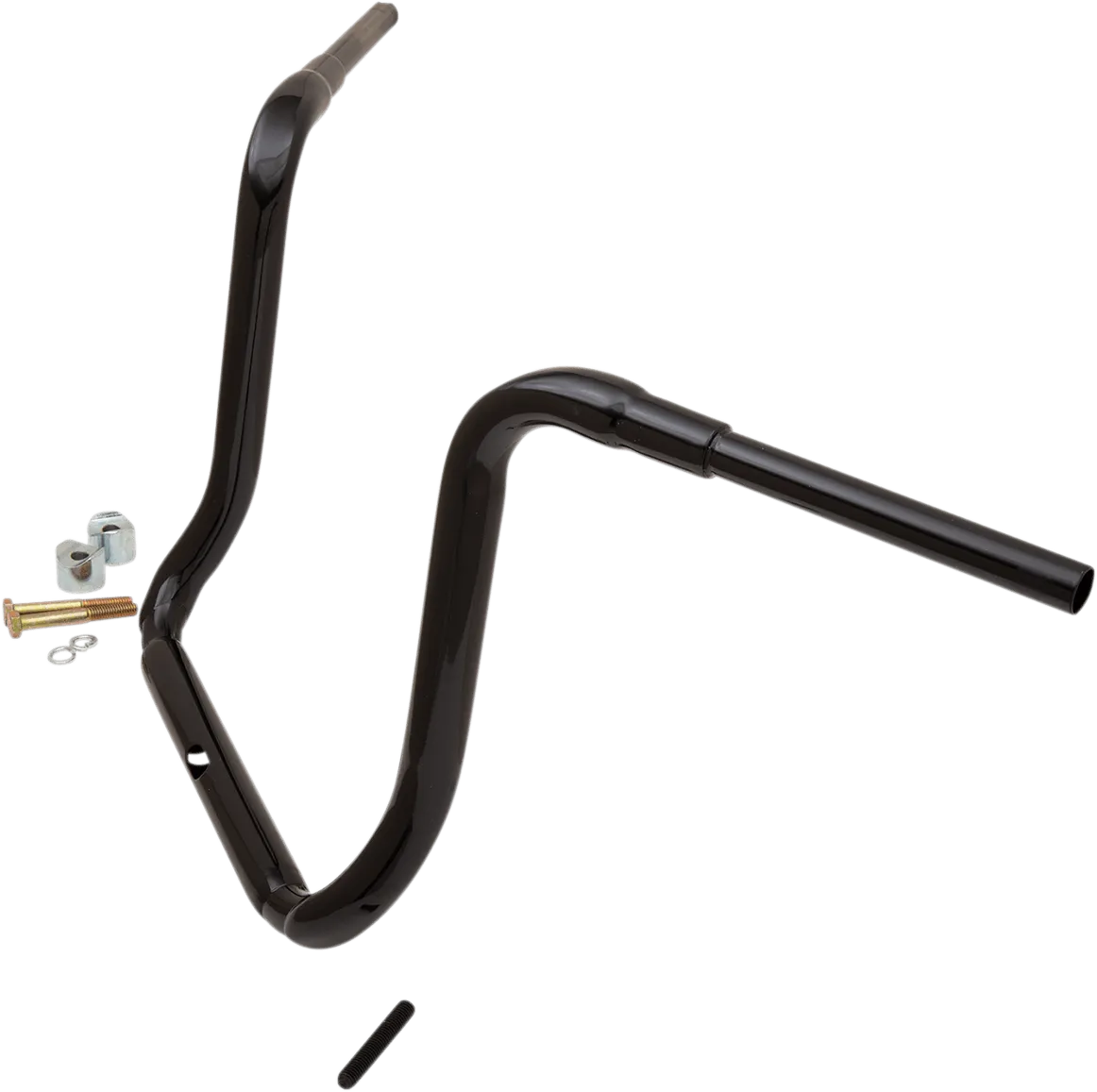 LA Choppers LA-7323-16B 1-1/2in. Traditional Ape Hanger Handlebar - Black