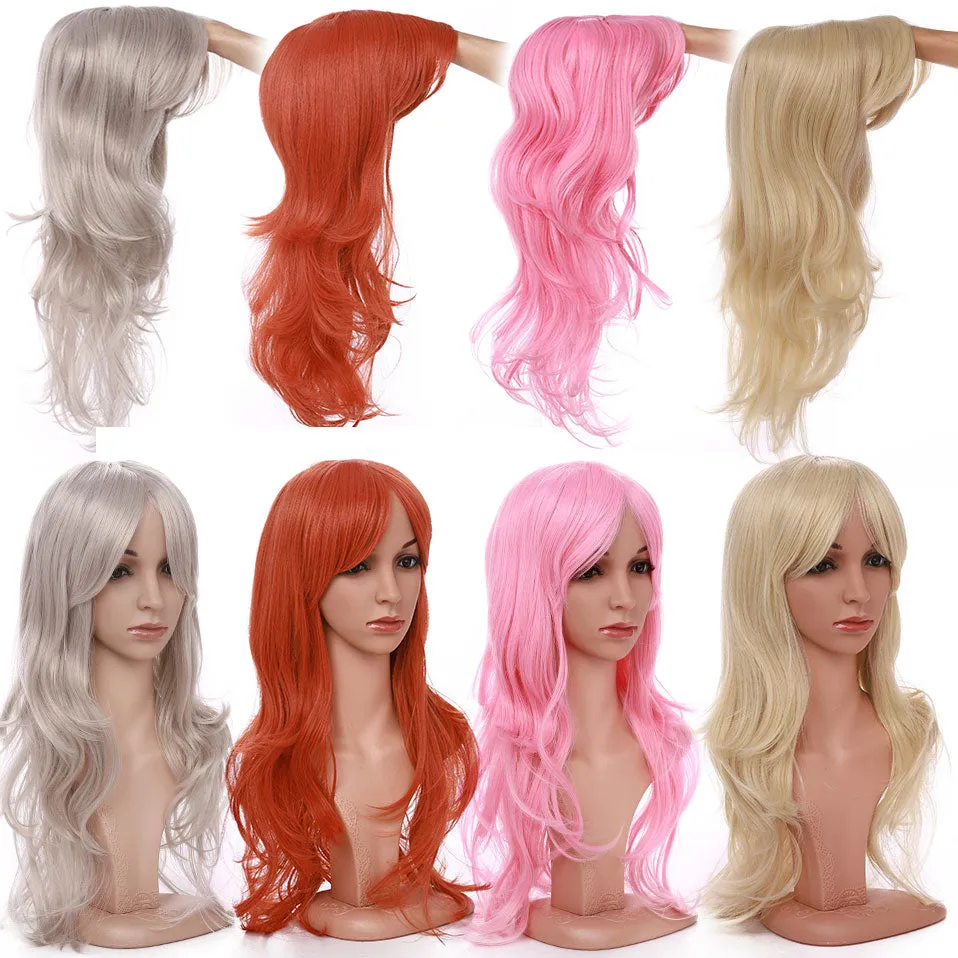 Ladies Loose Wave Synthetic Wigs - 28colors