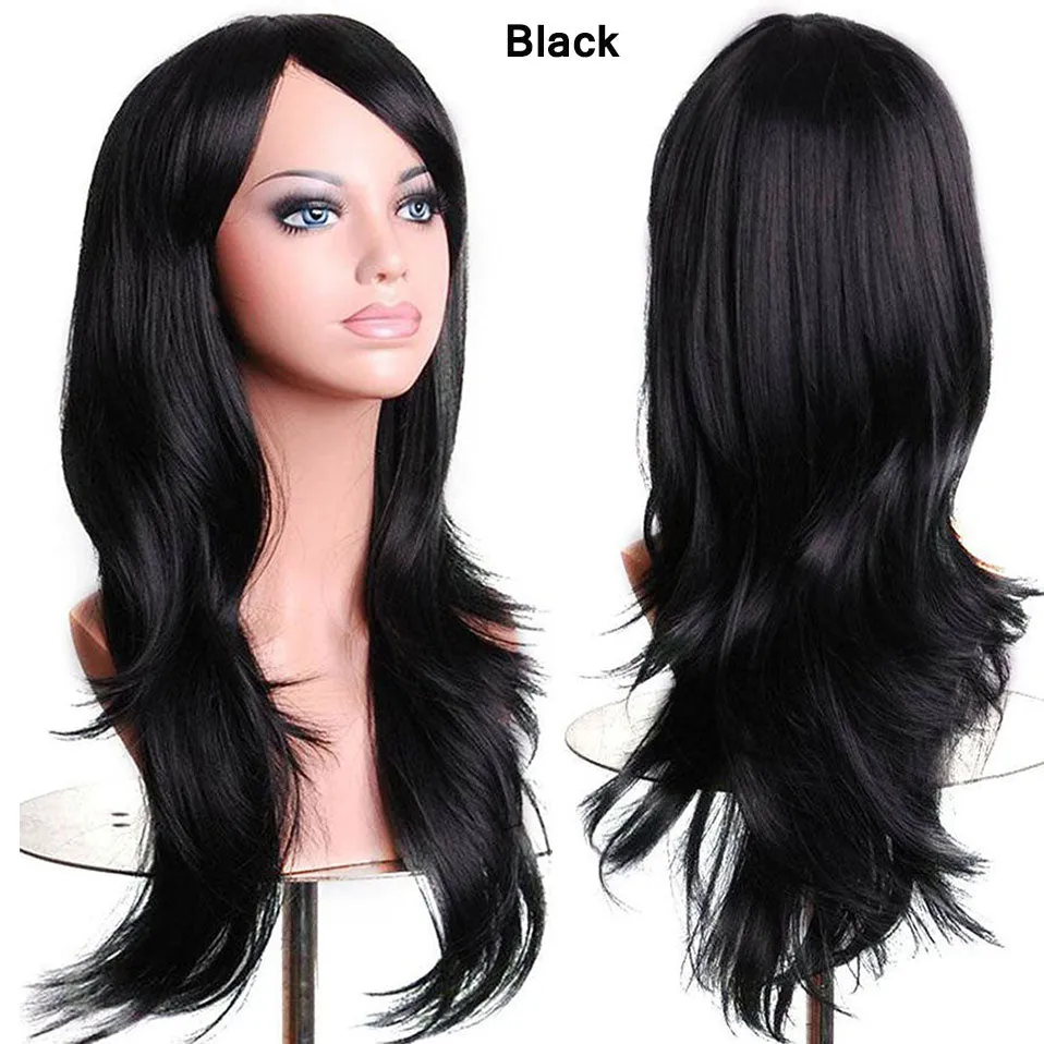 Ladies Loose Wave Synthetic Wigs - 28colors