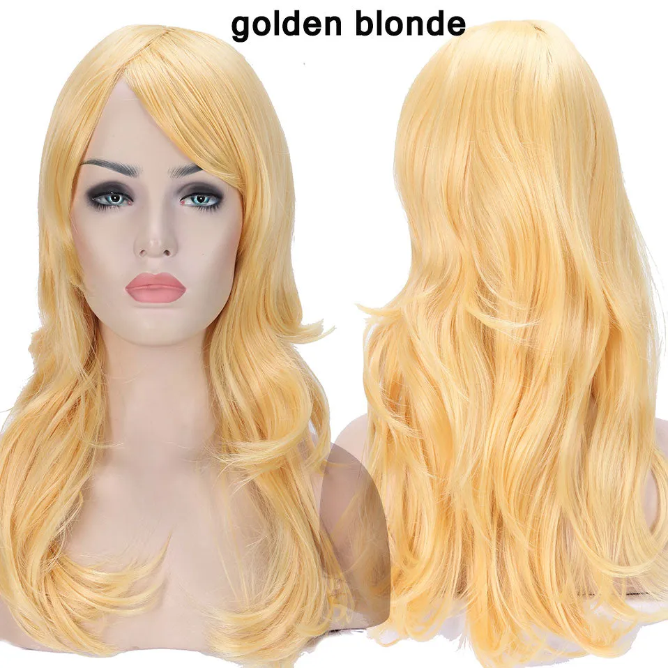 Ladies Loose Wave Synthetic Wigs - 28colors