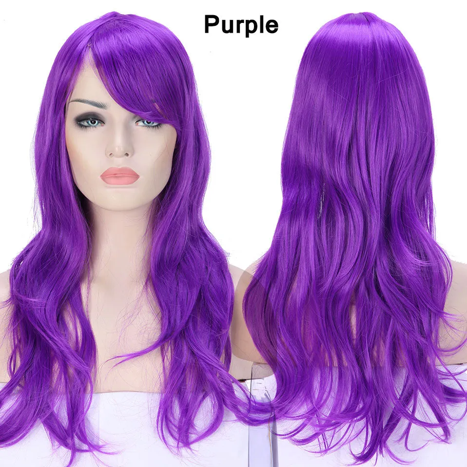Ladies Loose Wave Synthetic Wigs - 28colors