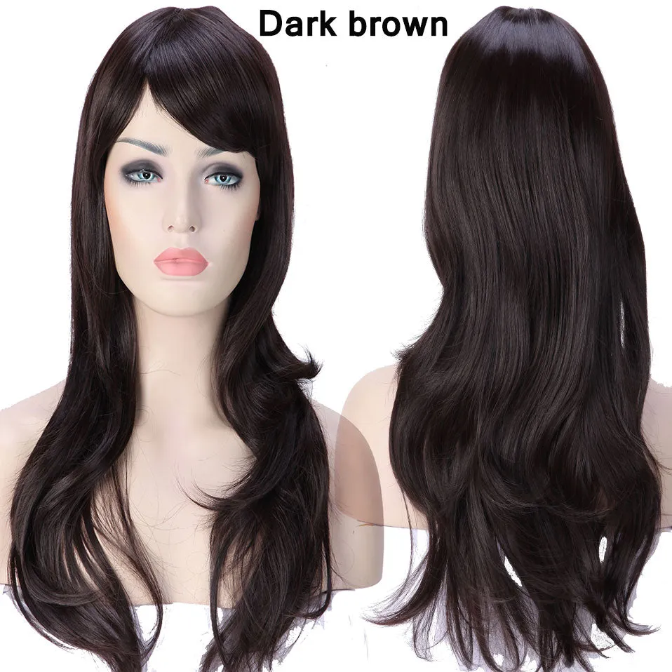 Ladies Loose Wave Synthetic Wigs - 28colors
