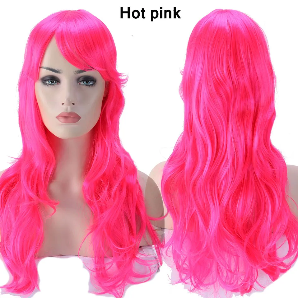 Ladies Loose Wave Synthetic Wigs - 28colors