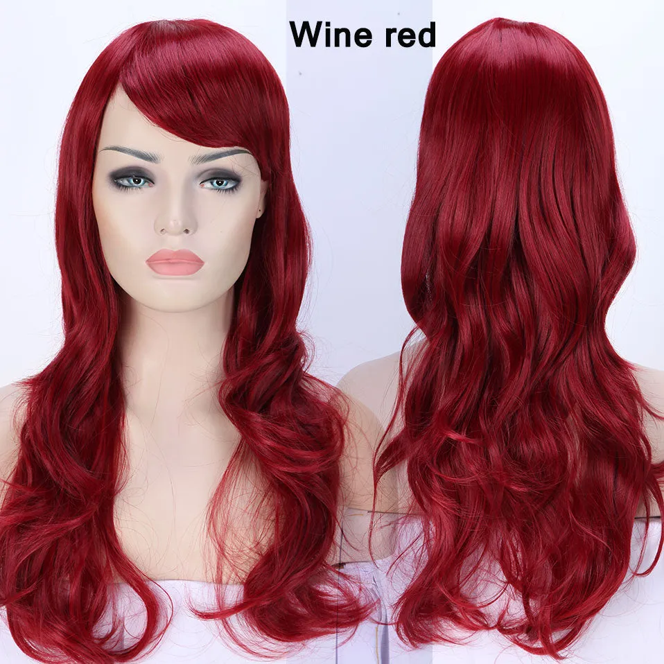 Ladies Loose Wave Synthetic Wigs - 28colors