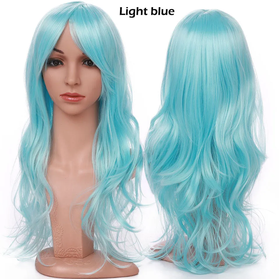 Ladies Loose Wave Synthetic Wigs - 28colors