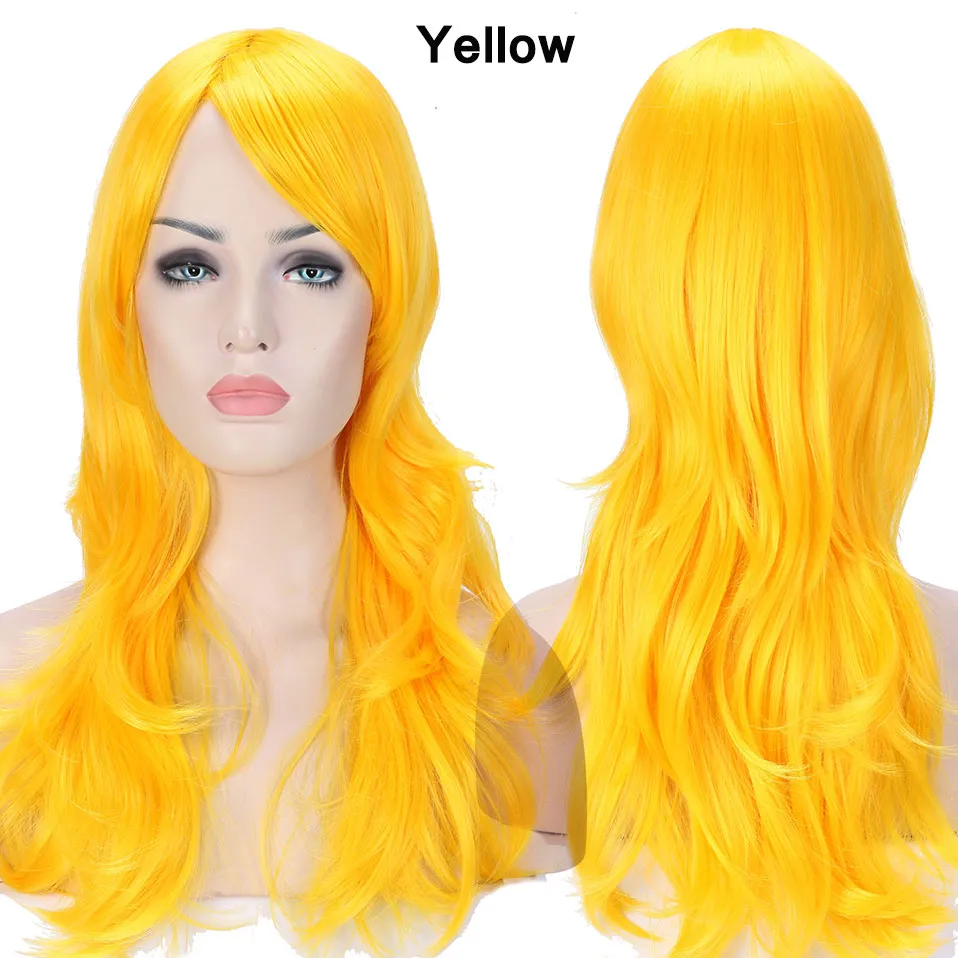 Ladies Loose Wave Synthetic Wigs - 28colors