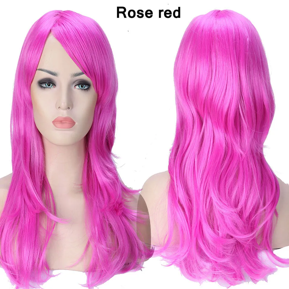 Ladies Loose Wave Synthetic Wigs - 28colors