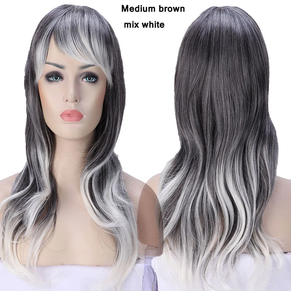 Ladies Loose Wave Synthetic Wigs - 28colors
