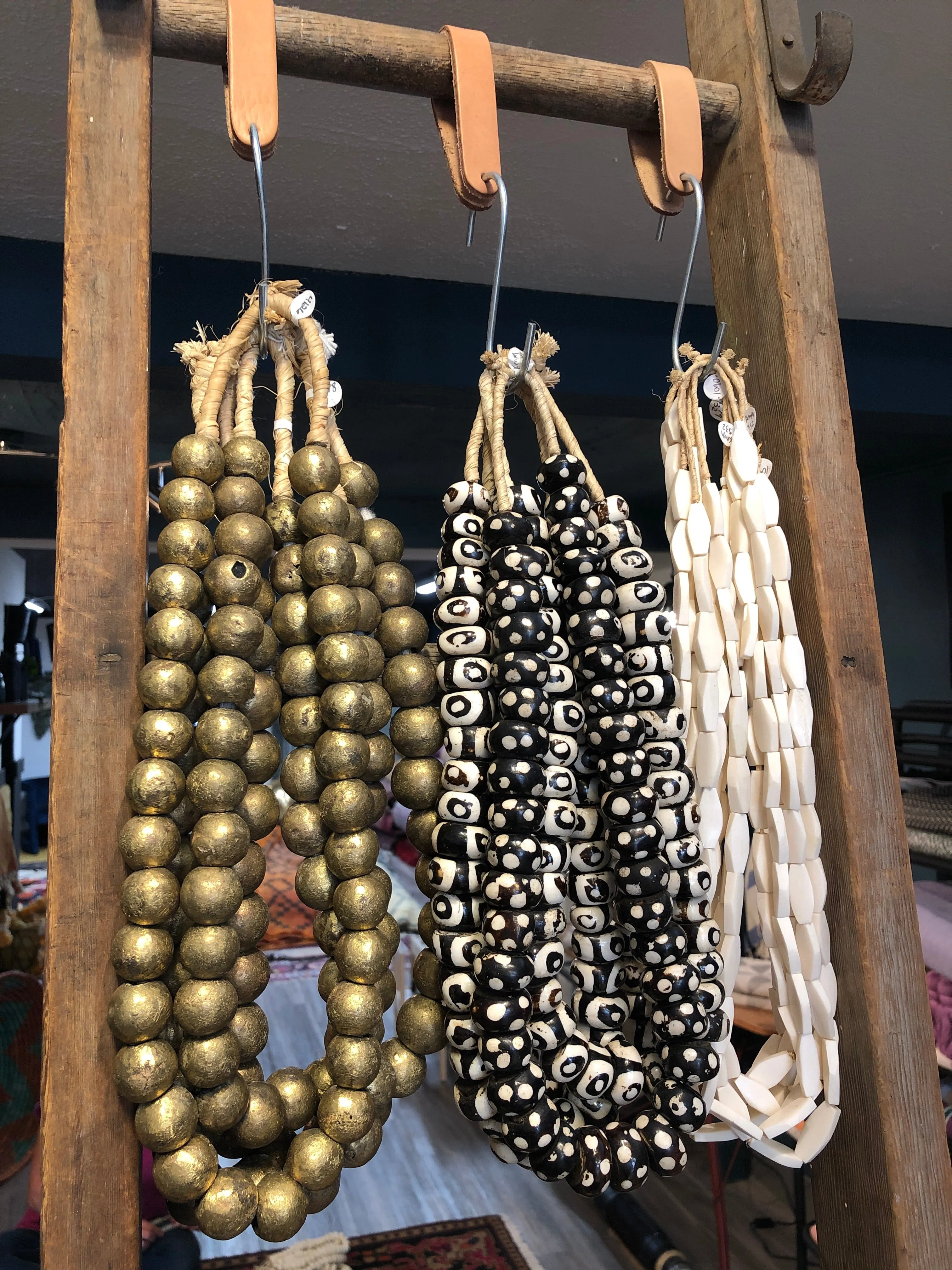 Large Brass Beads from Africa