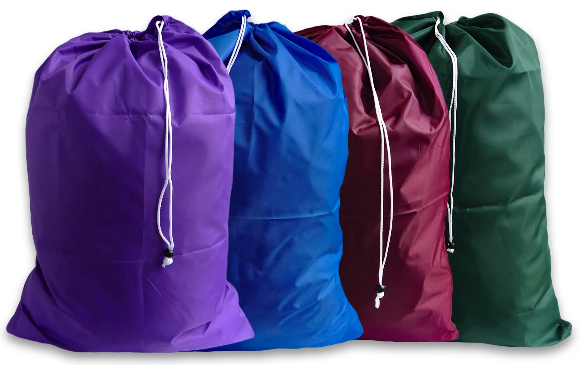 Large Laundry Bags Assorted Colors (100 Pack)