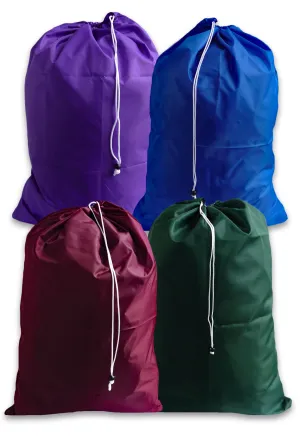 Large Laundry Bags Assorted Colors (100 Pack)