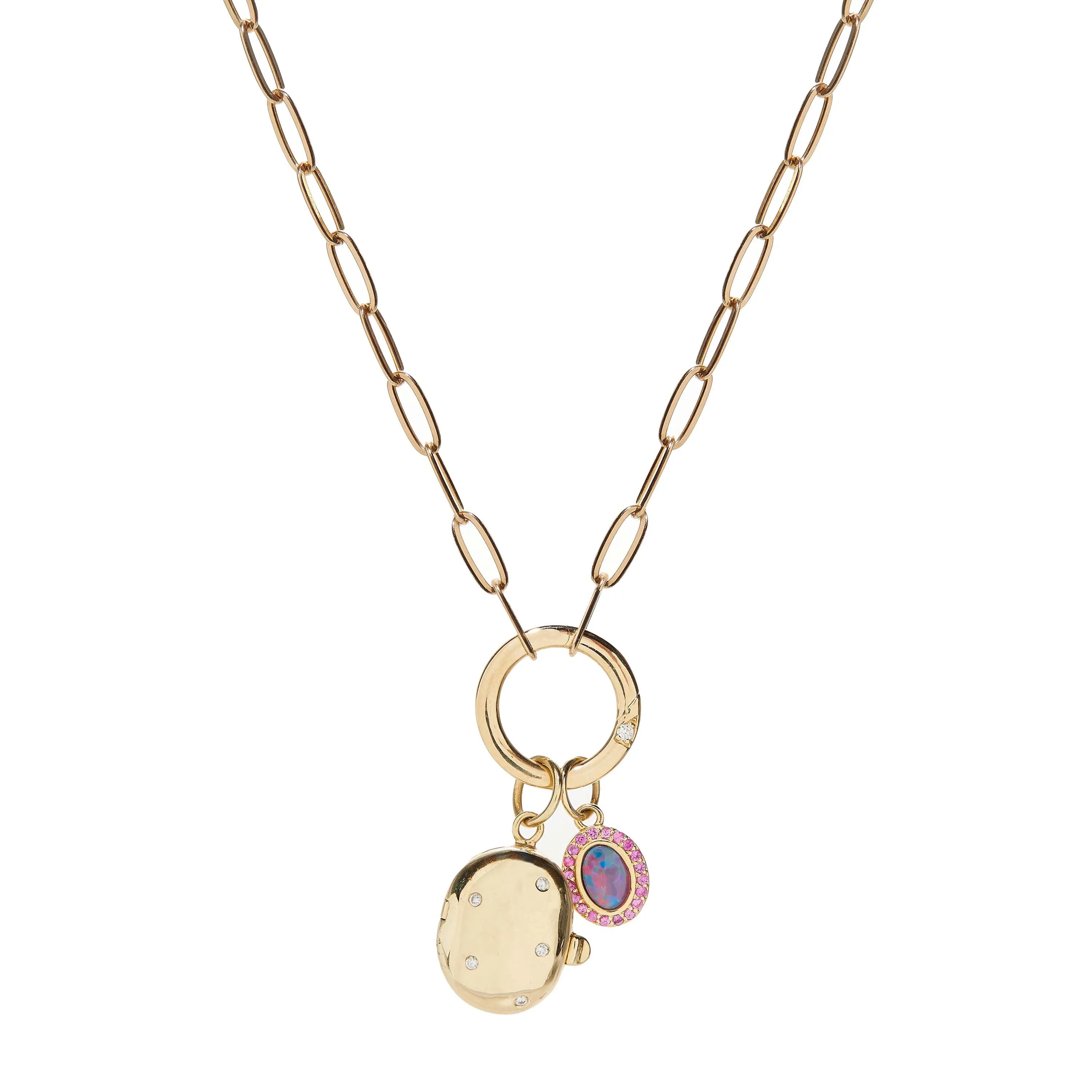 Large Paperlink Gold Chain