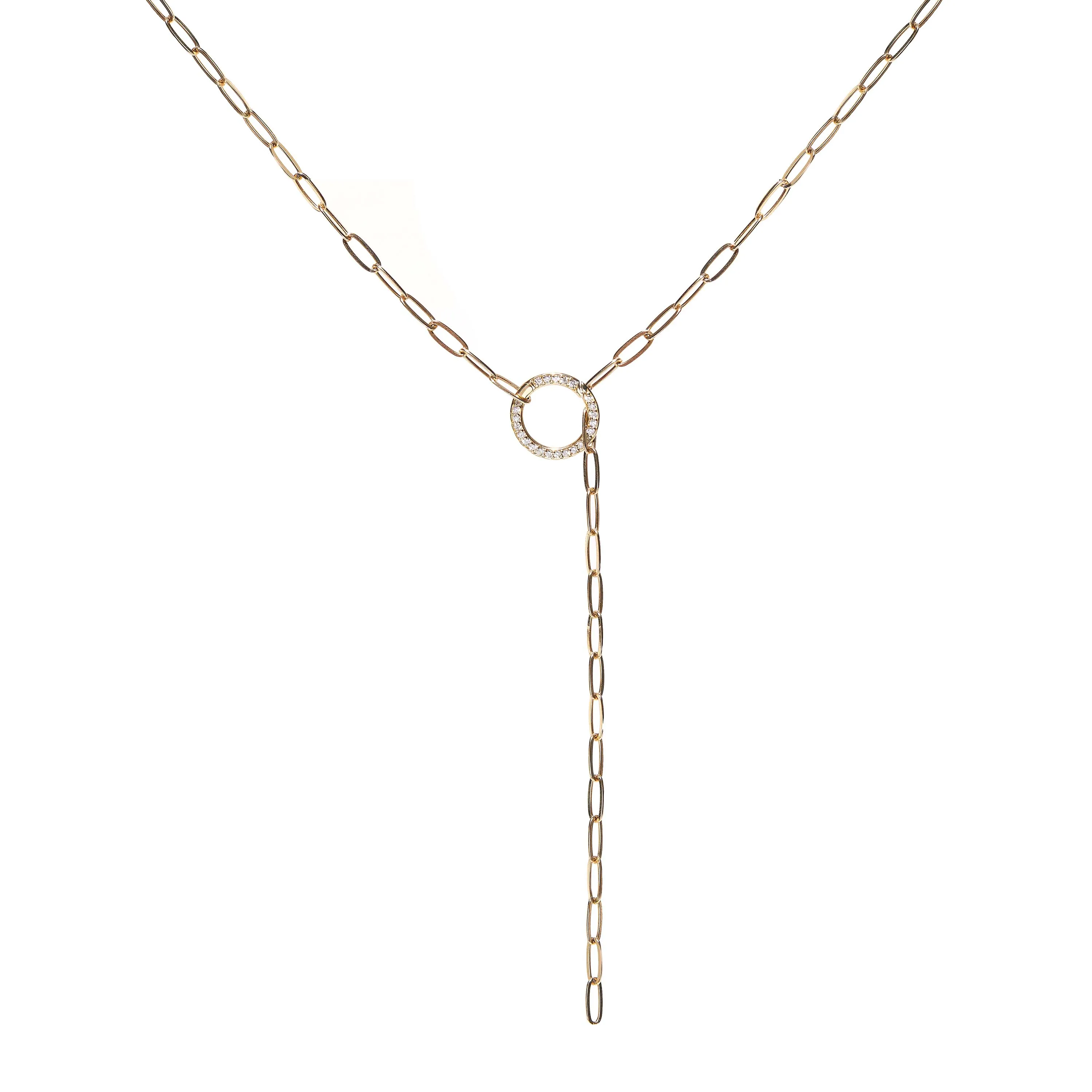 Large Paperlink Gold Chain