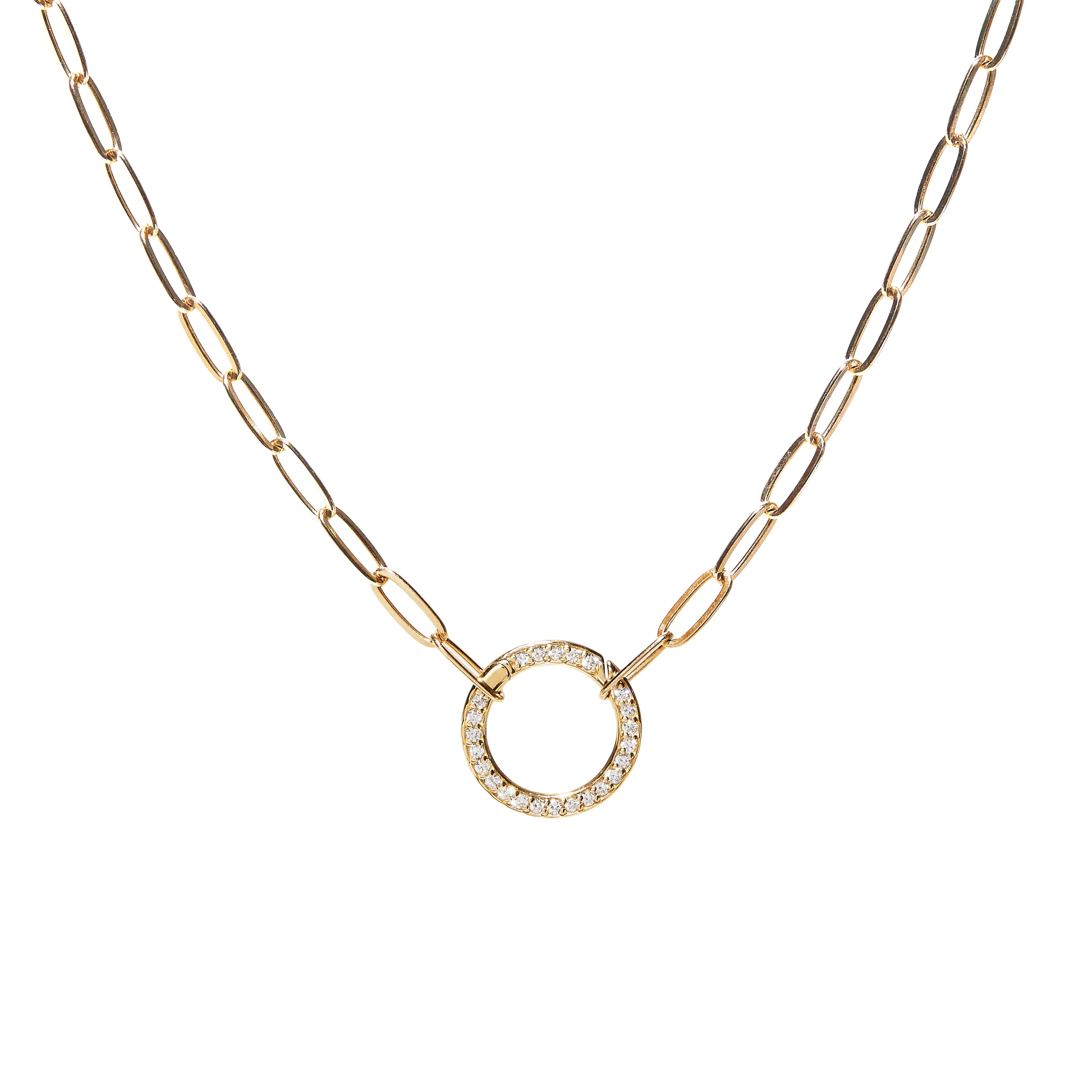 Large Paperlink Gold Chain