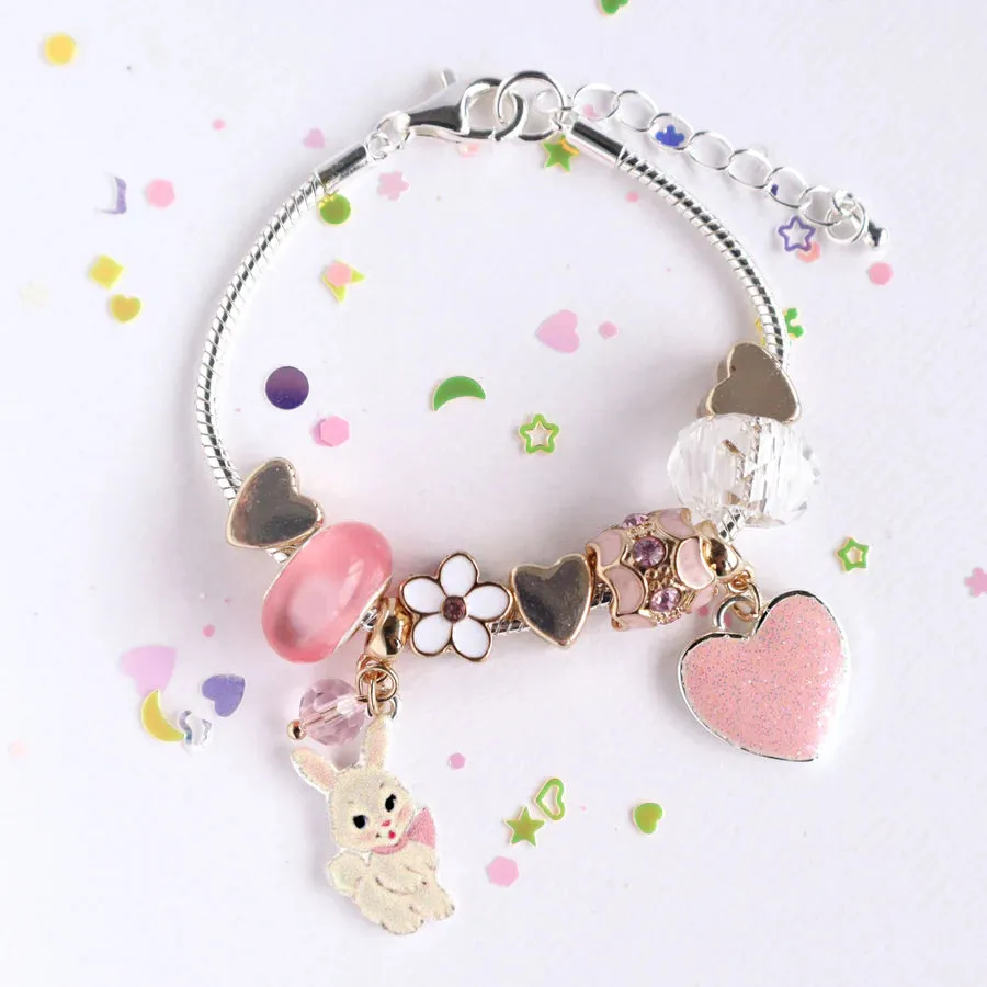 Lauren Hinkley Floral Dreams Bunny Charm Bracelet