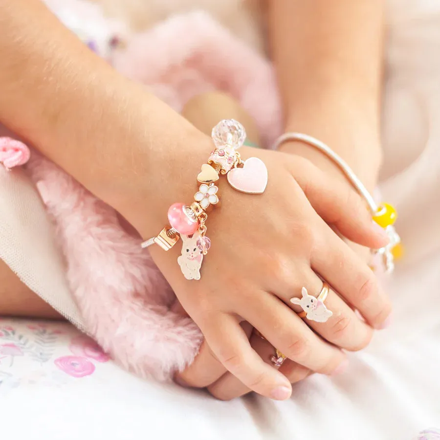 Lauren Hinkley Floral Dreams Bunny Charm Bracelet