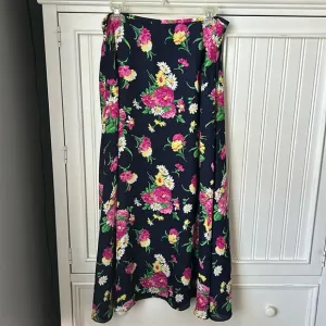 Lauren Ralph Lauren Silk Floral Skirt
