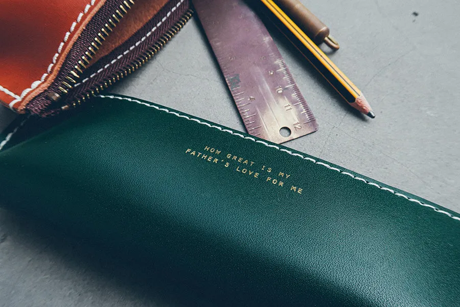 Leather Pencil Case