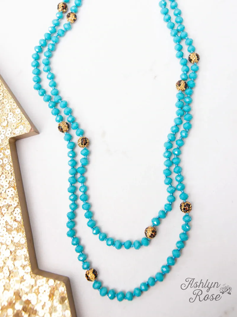 LEOPARD BEAD NECKLACE