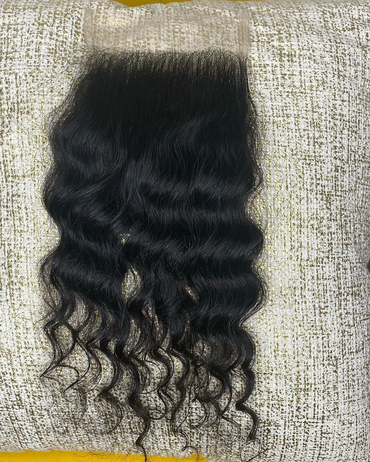 LHS Cambodian Rich Wavy Curl 5X5 Closure
