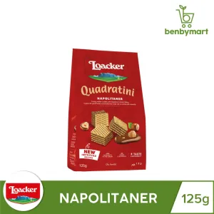 Loacker Quad Napolitaner 125g