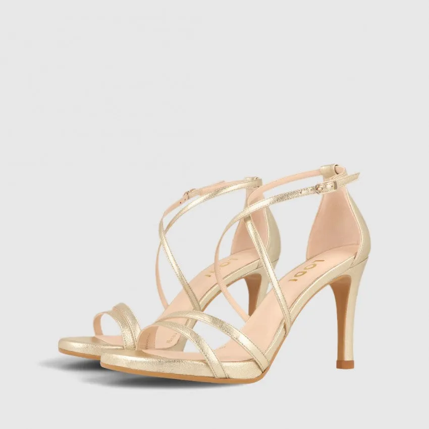 Lodi - Inriko Gold High Heel Sandals