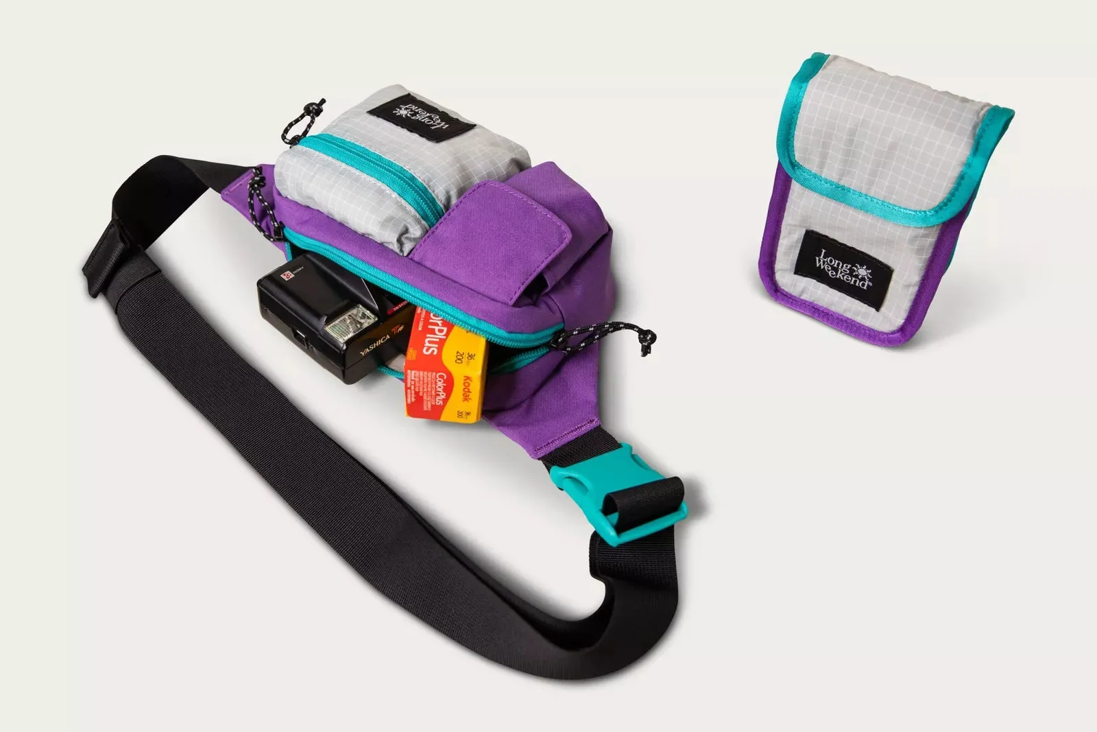 Long Weekend Camera Pouch - Cosmic Purple