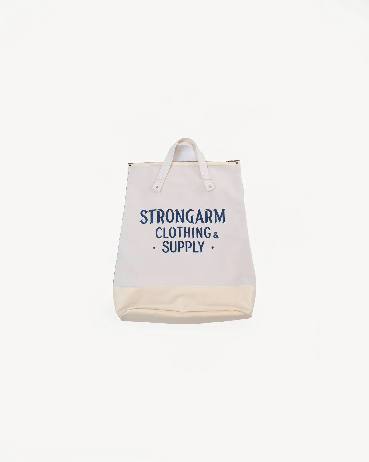 Lot JG-B02 - Strongarm Selvedge Sports Bag - Ecru