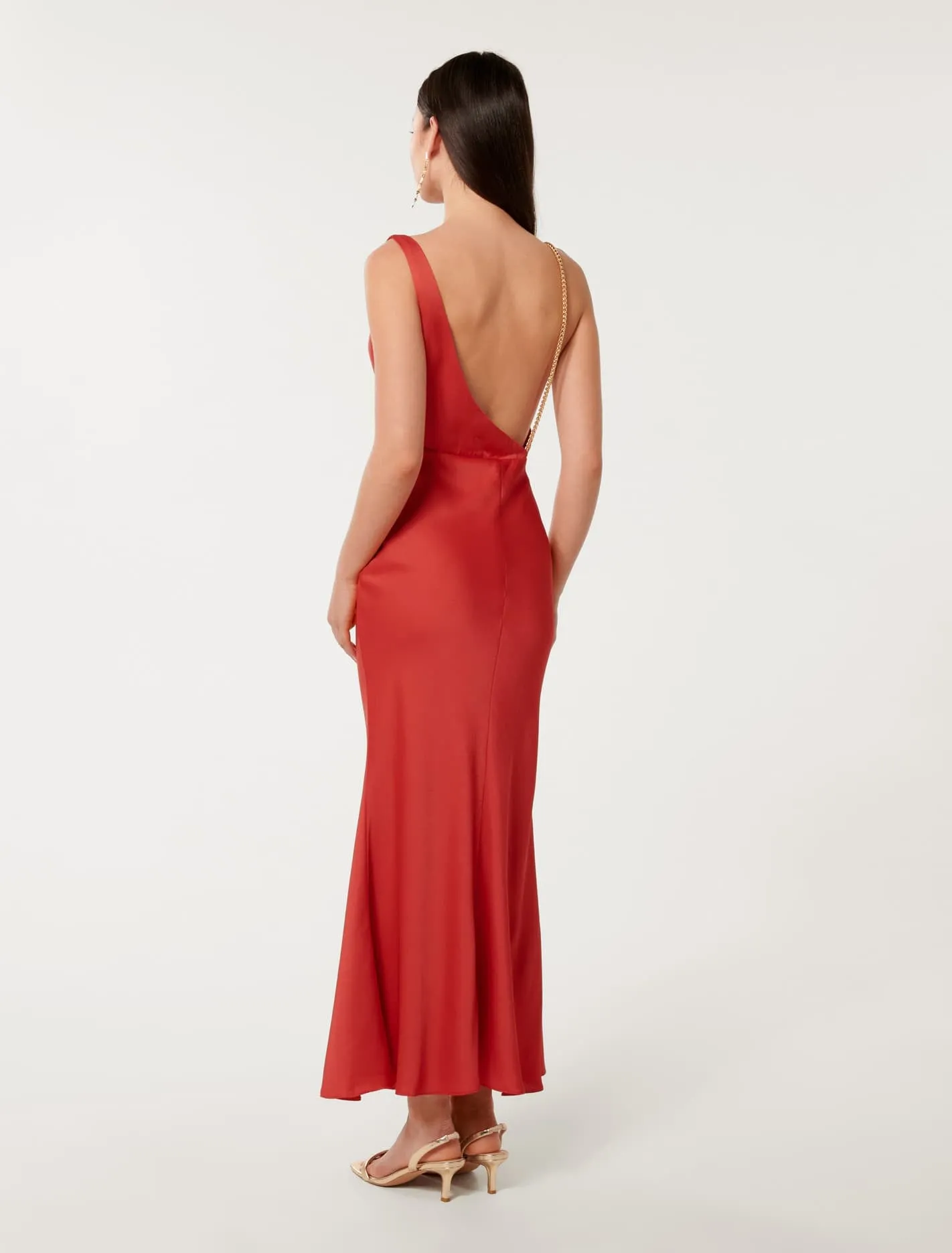 Louisa Chain Detail Maxi Dress