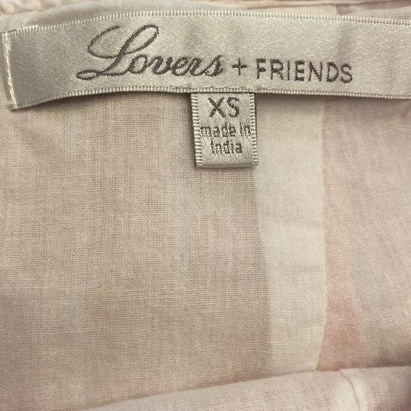 Lovers   Friends Stargazer Revolve Pink and White Striped Skort
