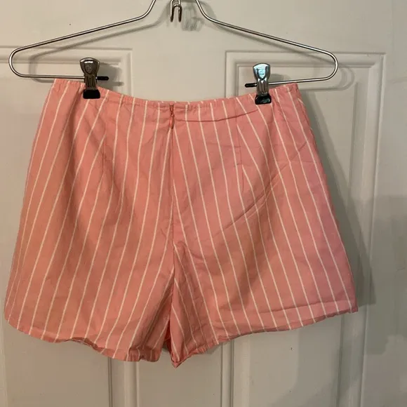 Lovers   Friends Stargazer Revolve Pink and White Striped Skort