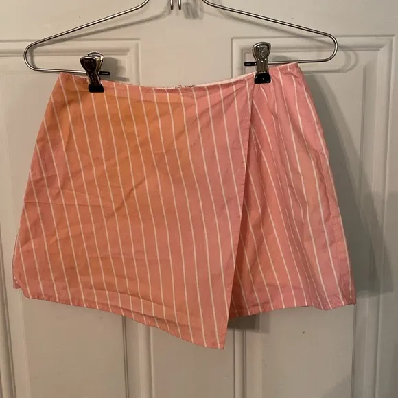 Lovers   Friends Stargazer Revolve Pink and White Striped Skort