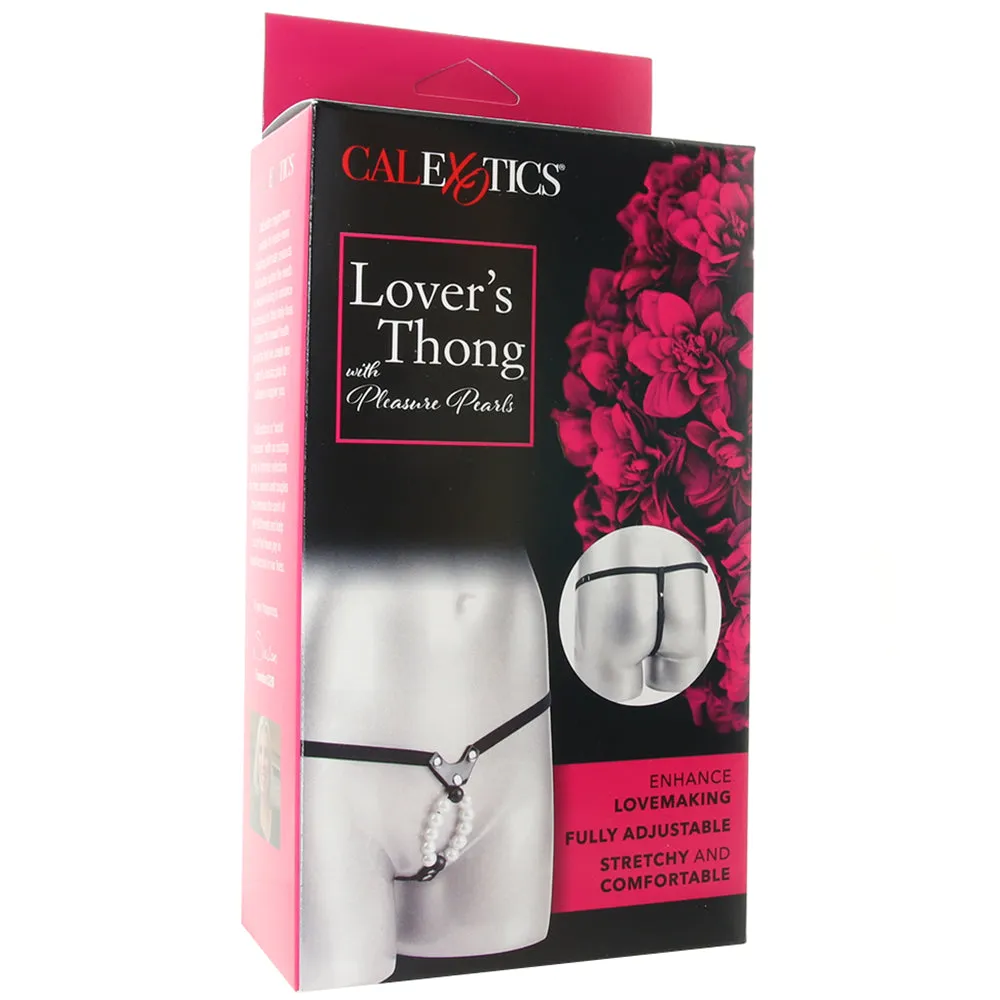 Lover's Thong with Pleasure Pearls