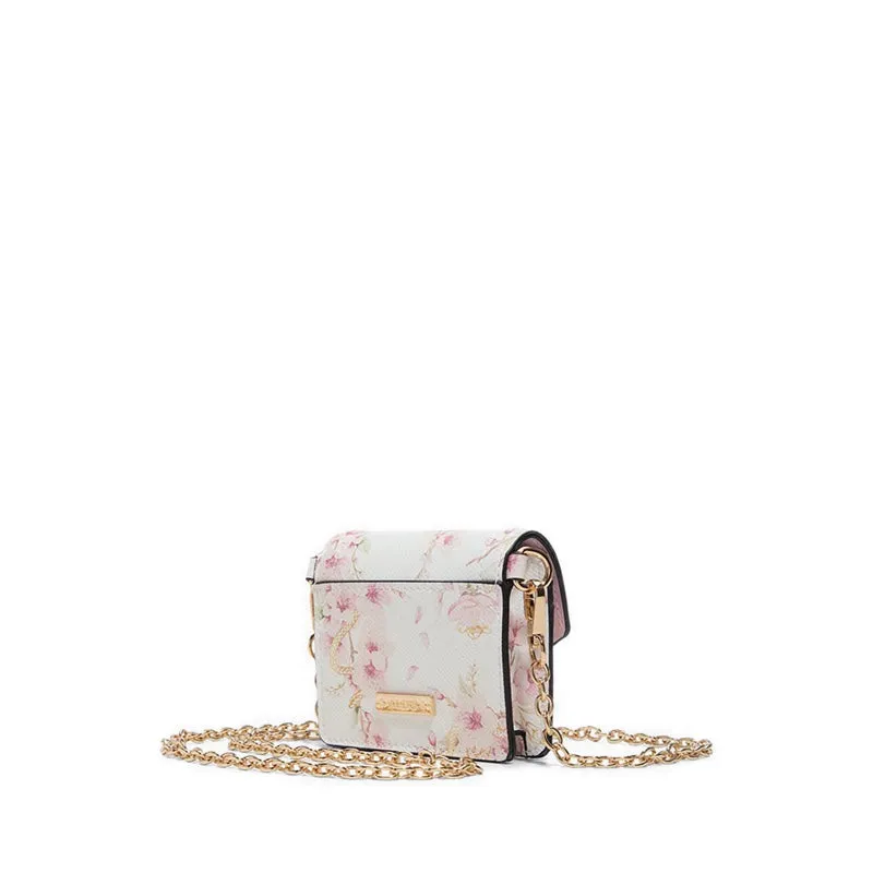 Lucilyn Wallet On A Chain - Open Pink